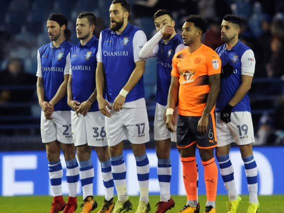 Marco Matias (far right) made 14 appearances last season for Wednesday