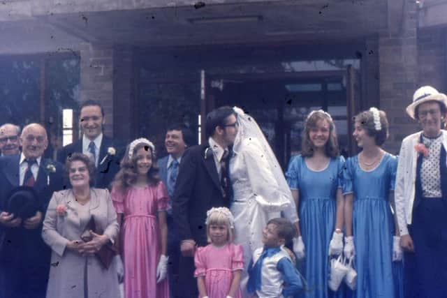 One of 17 lost wedding pictures found by a Retro reader in Sheffield