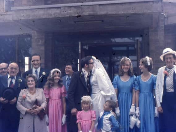 One of 17 lost wedding pictures found by a Retro reader in Sheffield