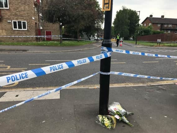 The police cordon was removed this morning, after almost four days
