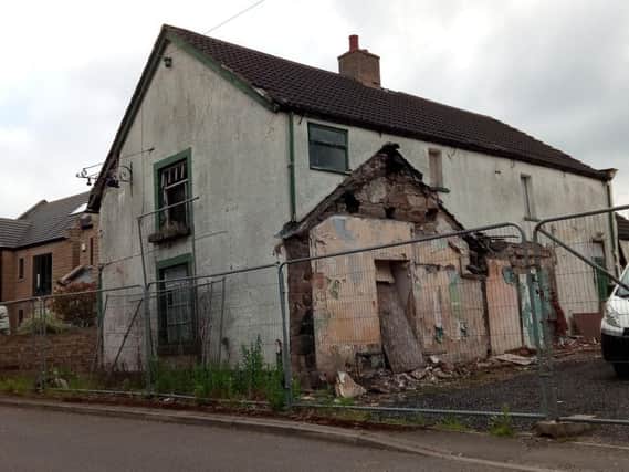 Last orders: The former Gate Inn pub, Pilley, is across the road from the site of a proposed new cafe-bar.