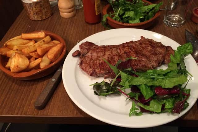 La Vaca prides itself on its high quality, locally sourced beef and relaxed atmosphere
