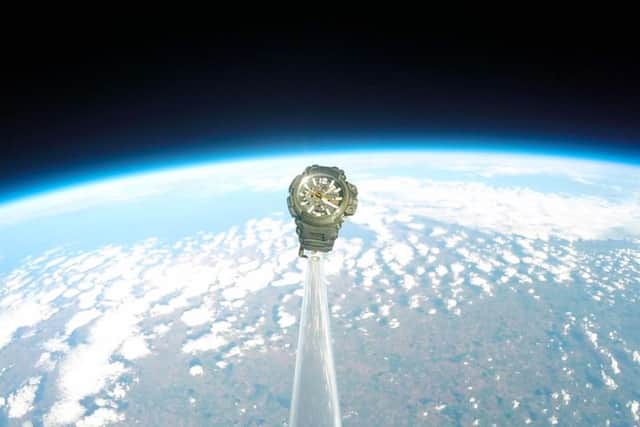 G-SHOCK launch watch into space for a galactic mission to test the worlds toughest timepiece