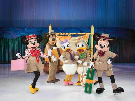 Mickey, Minnie Mouse and pals on spectacular journey which brings them to Sheffield Fly DSA Arena on November 15 to 19, 2017.
