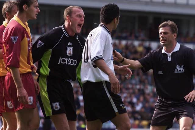 Reds cards: 2. Yellow cards: 113 (Credit: Laurence Griffiths/ALLSPORT/Getty)