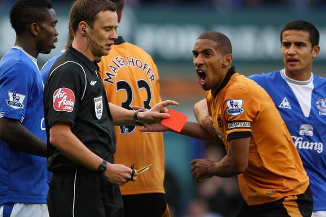 Red cards: 14. Yellow cards: 335.  Photo by Clive Brunskill/Getty Images)